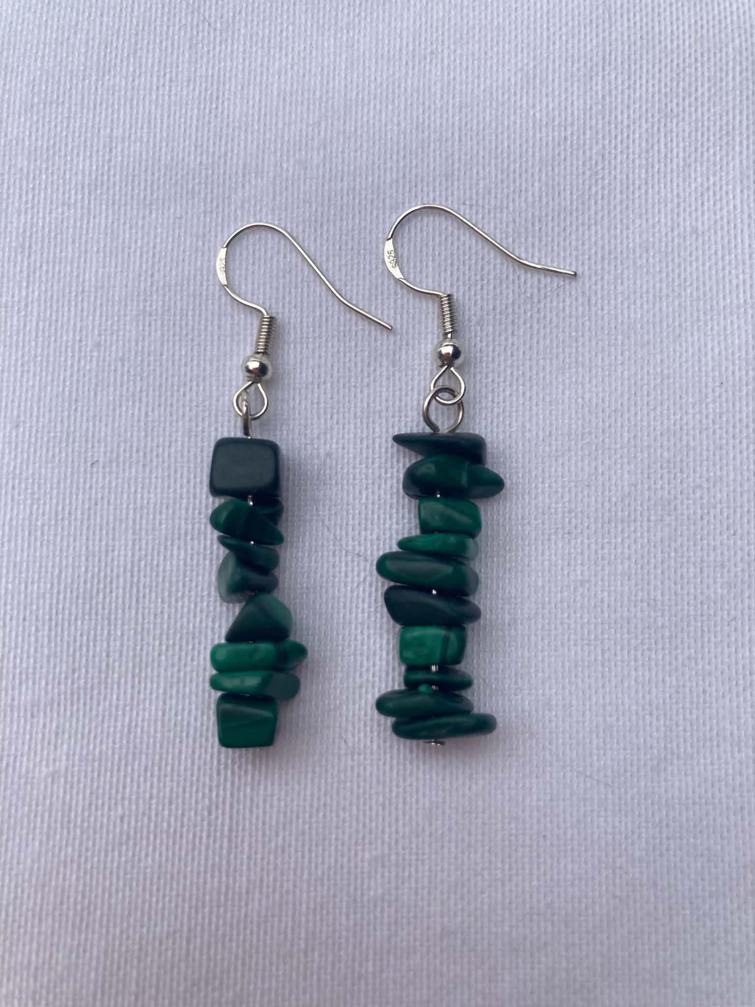 Malachite Earrings