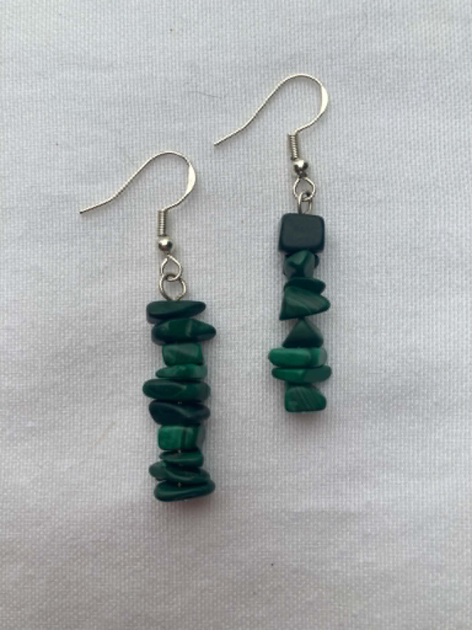 Malachite Earrings