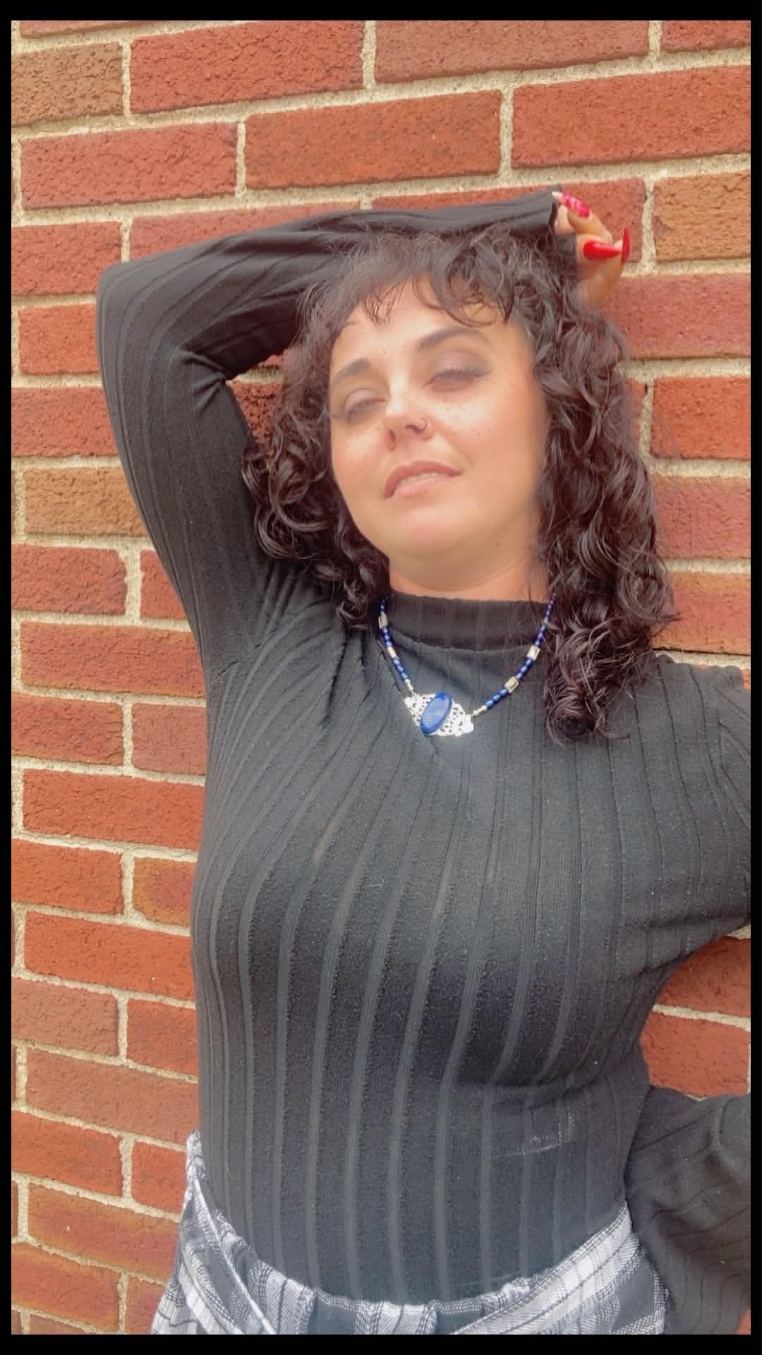 The Midnight Court Necklace - Lapis Lazuli & Blue Pearls Statement Necklace