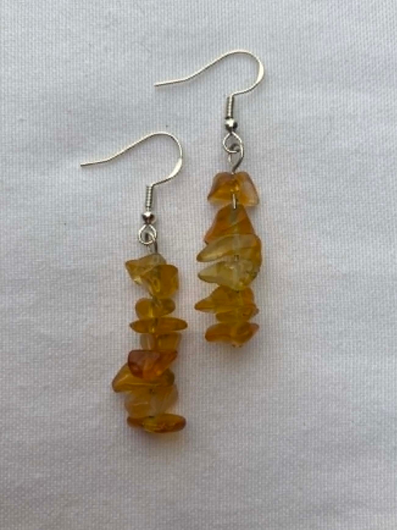 Amber Earrings
