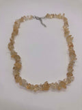 Citrine Chip Necklace