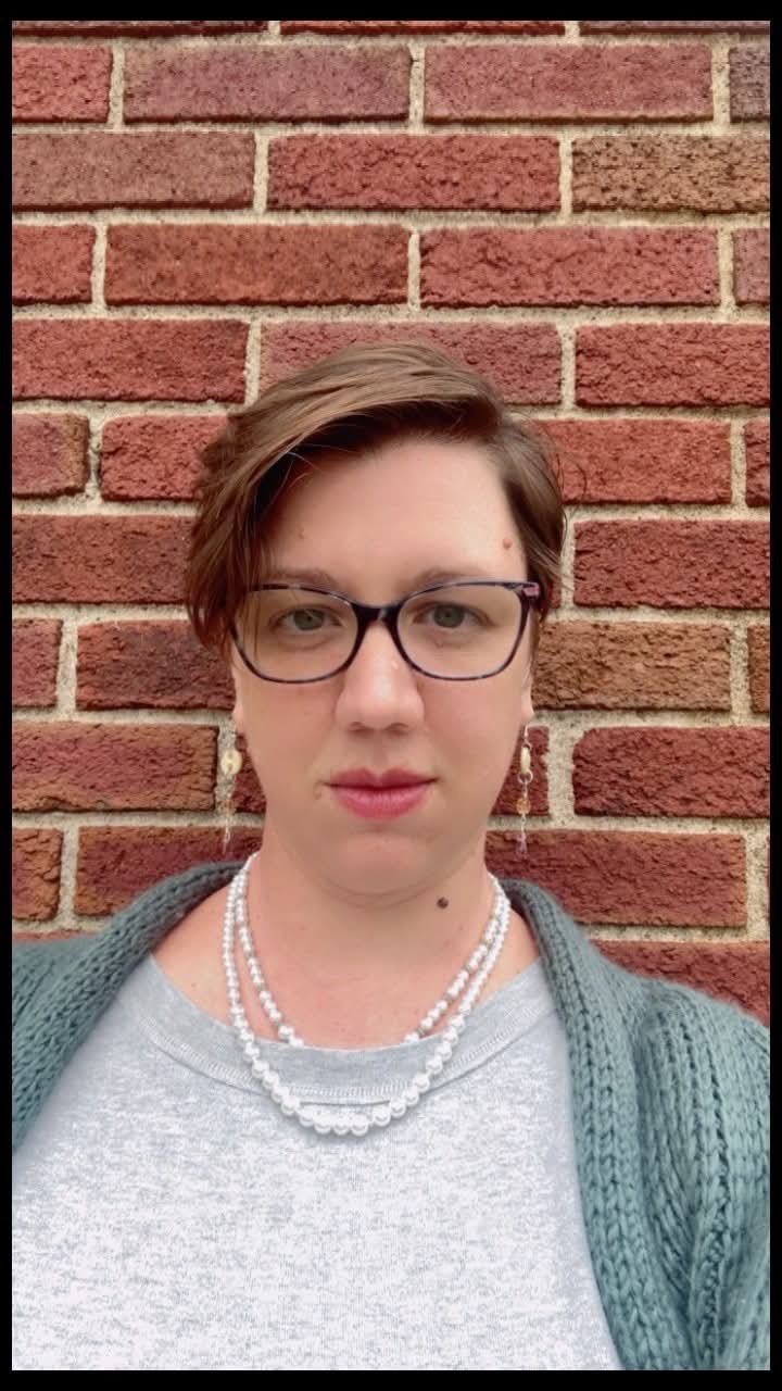 Silver Screen Necklace - Double Strand Pearls