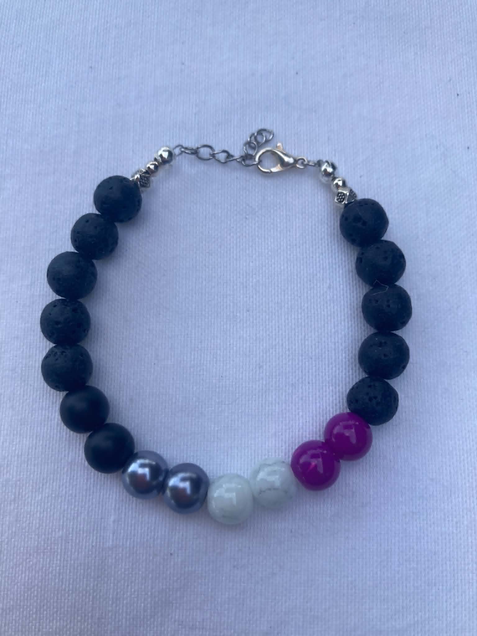 Asexual Pride Bracelet