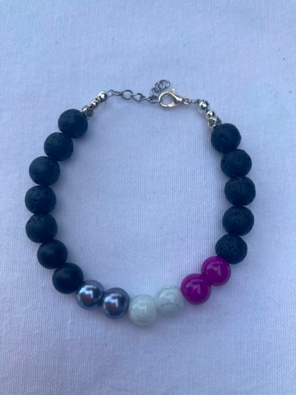Asexual Pride Bracelet