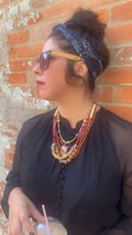 Take Up Space — Five-Strand Bohemian Statement Necklace