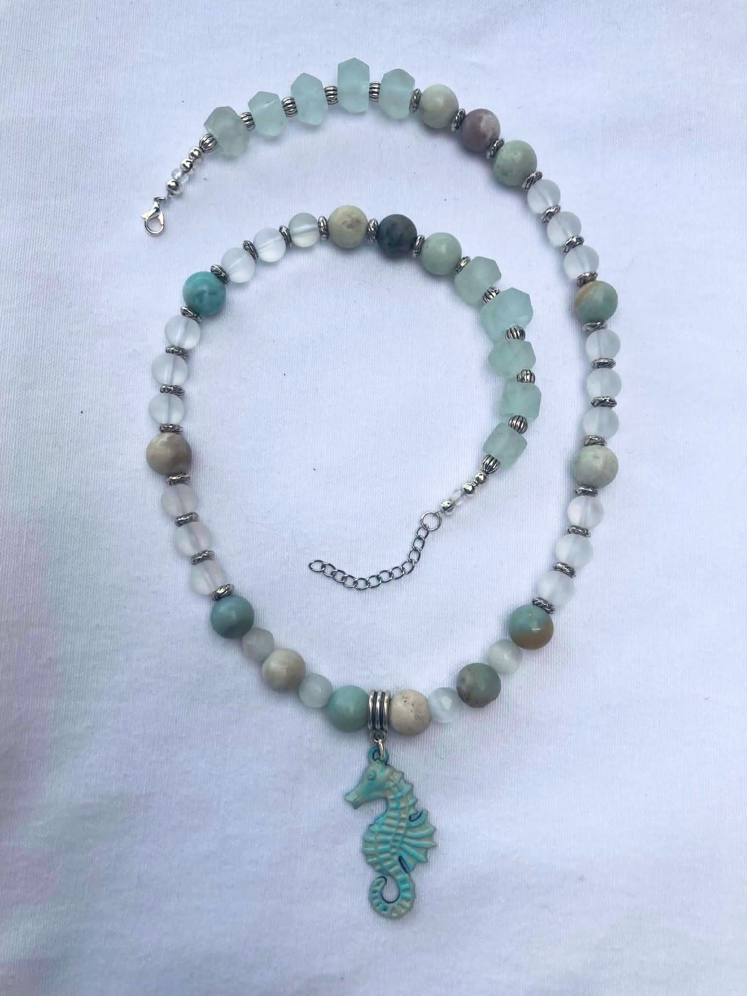 Amazonite Sea Sovereign Necklace