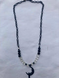 Girl in the Moon Necklace