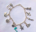 Sapphire Tide Charm Bracelet