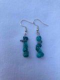 Sleeping Beauty Turquoise Chip Earrings