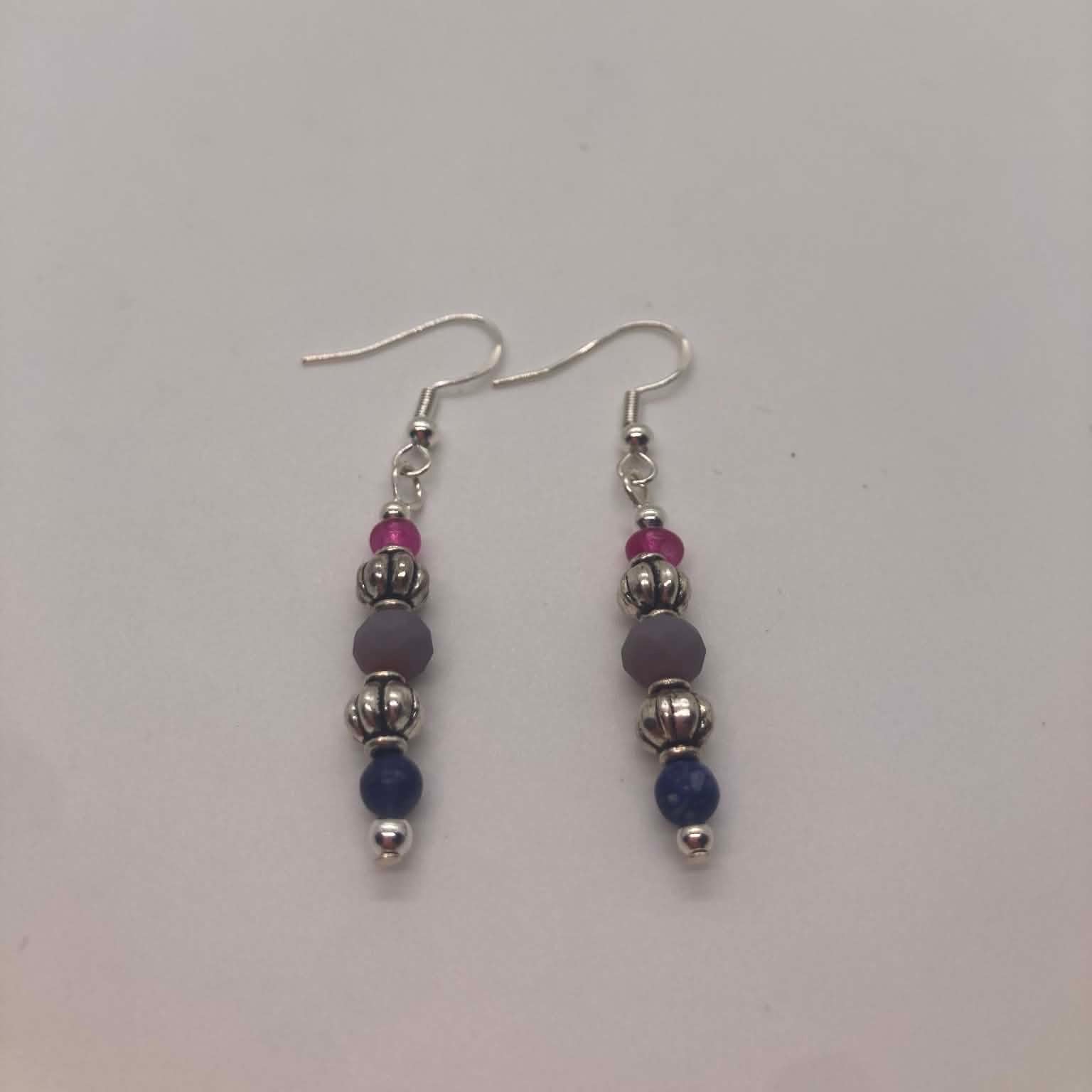 Bisexual Pride Earrings
